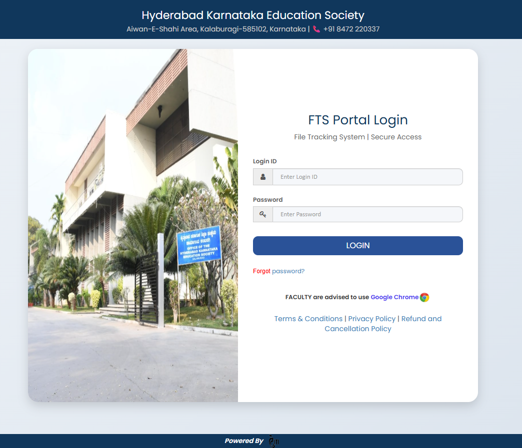 HKES'S FILE TRACKING SYSTEM